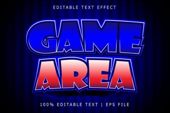 Game Area Editable Text Effect: Bold, Fun, and Fully Customizable