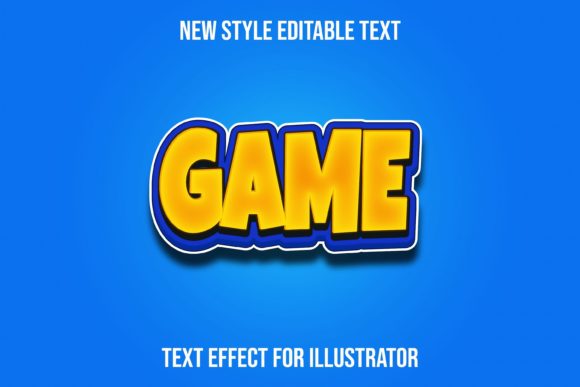 Game Text Effect: Elevate Your Visuals with Vector Power