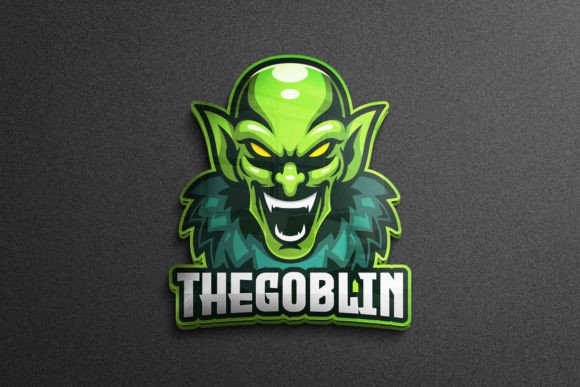 Green Goblin E-sports Game Mascot Logo: A Powerful Brand Asset
