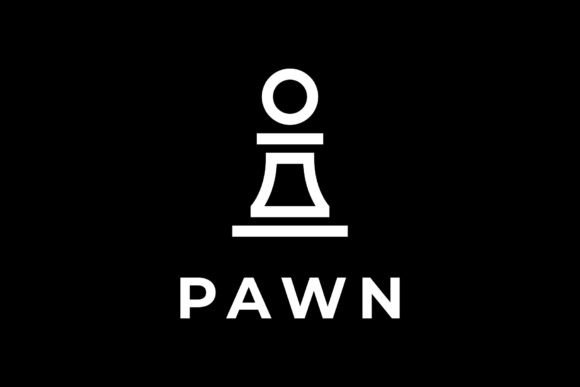 Pawn Chess Strategy Game Logo: A Bold Brand Mark for Thinkers