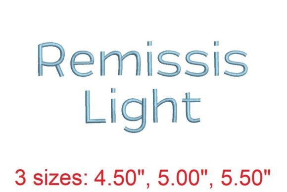 Remissis Embroidery Font: Your Gateway to Creative Excellence