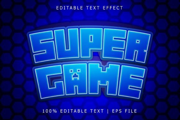 Super Game Editable Text Effect: Dynamic Typography for Modern Projects
