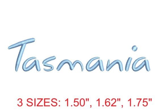 Tasmania Font: A Designer's Take on This Embroidery Typeface