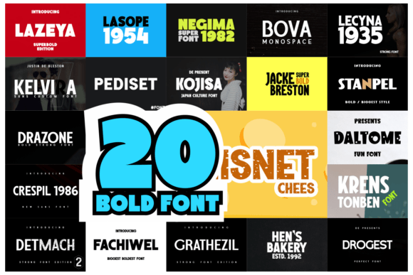 The Bold Sans Bundle: A Modern Typography Toolkit for Designers